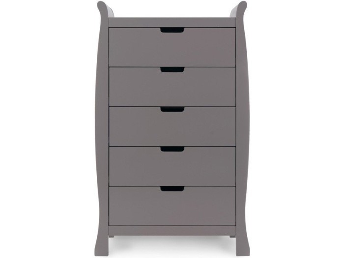 Stamford Tall Chest Of Drawers - Taupe Grey | Obaby