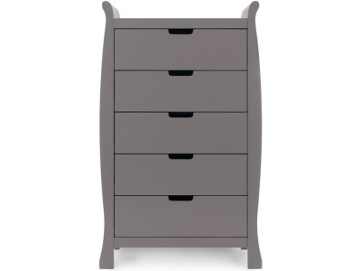 Stamford Tall Chest Of Drawers - Taupe Grey | Obaby