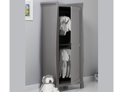 Obaby Stamford Single Wardrobe - Taupe Grey | Baby Snooze
