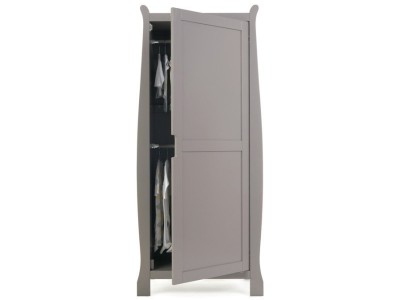 Obaby Stamford Single Wardrobe - Taupe Grey | Baby Snooze