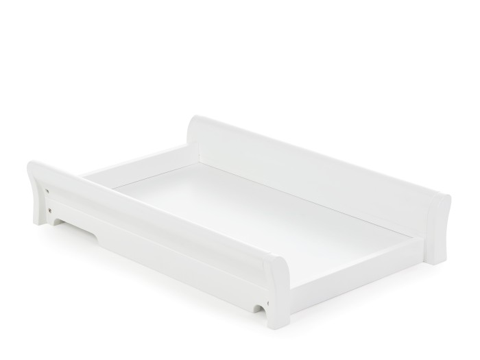 Obaby Stamford Cot Top Changer - White | Baby Snooze