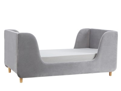 Obaby Lumi Toddler Bed - Velvet Grey | Baby Snooze