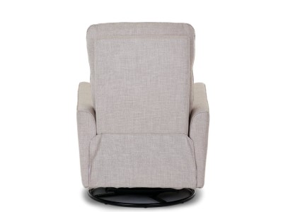 Savannah Swivel Glider Recliner Chair - Oatmeal | Obaby