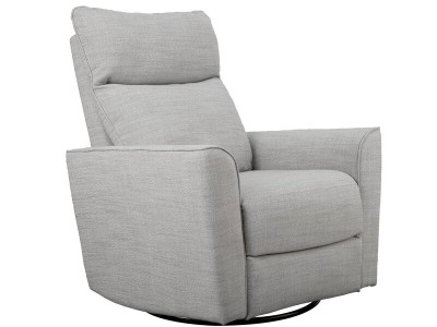 Savannah Swivel Glider Recliner Chair - Pebble | Obaby