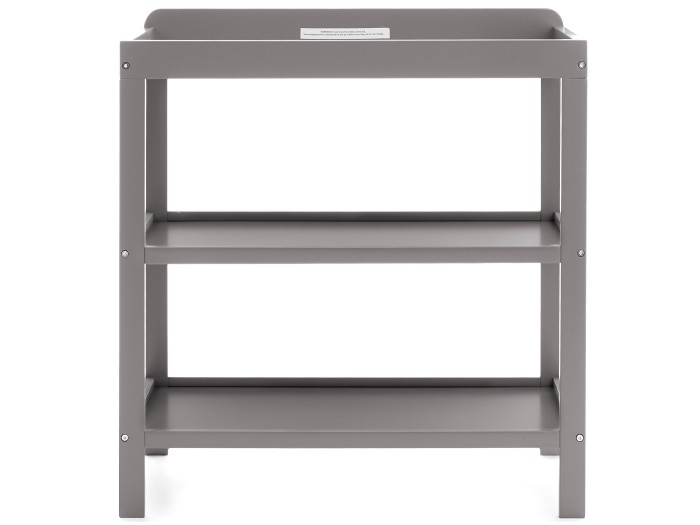 Obaby Open Changing Unit | White, Warm Grey and Taupe Grey