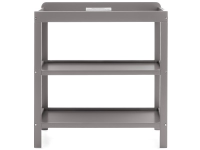 Obaby Open Changing Unit | White, Warm Grey and Taupe Grey