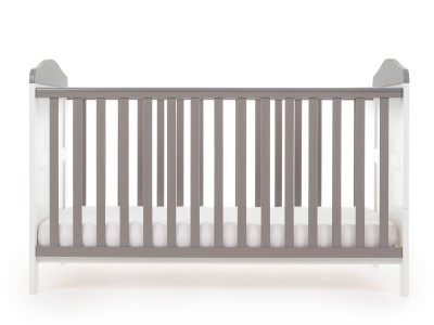 Whitby 2 Piece Room Set - White with Taupe Grey | Obaby
