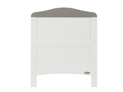 Whitby 2 Piece Room Set - White with Taupe Grey | Obaby