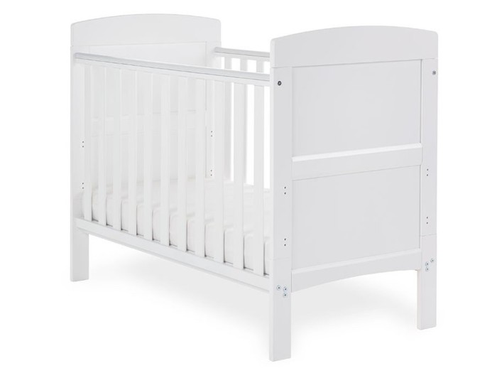 Obaby Grace Mini 3 Piece Room Set - White | Baby Snooze