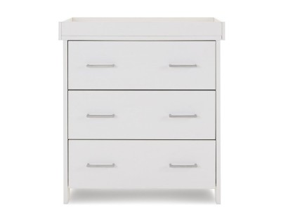 Obaby Nika Mini 3 Piece Room Set - White Wash | Baby Snooze