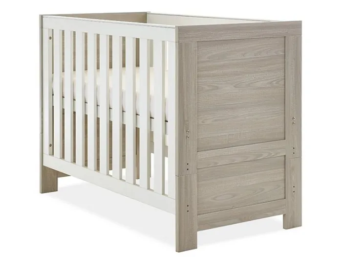 Nika Mini 3 Piece Room Set - Grey Wash & White | Obaby