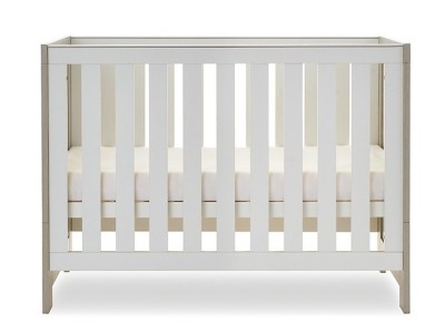 Nika Mini 3 Piece Room Set - Grey Wash & White | Obaby