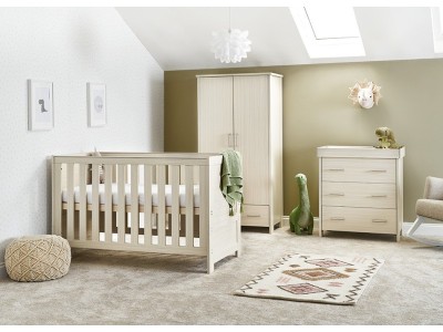 Obaby Nika 3 Piece Room Set - Oatmeal | Baby Snooze