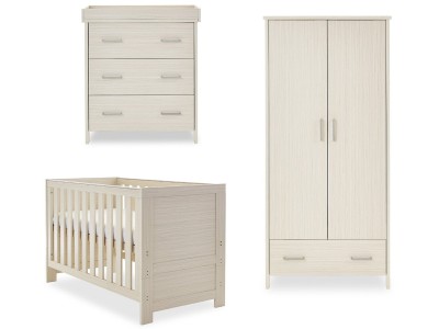 Obaby Nika 3 Piece Room Set - Oatmeal | Baby Snooze