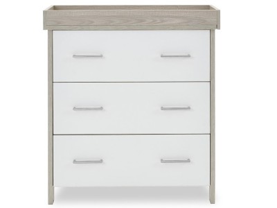 Nika 2 Piece Room Set - Grey Wash & White | Obaby