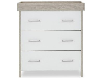 Nika 3 Piece Room Set - Grey Wash & White | Obaby