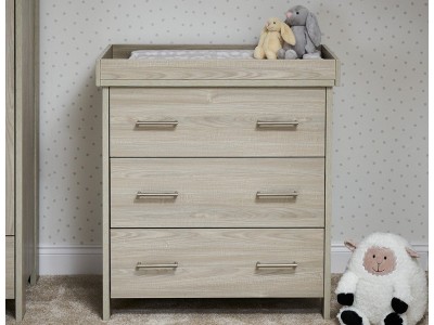 Obaby Nika 2 Piece Room Set - Grey Wash | Baby Snooze