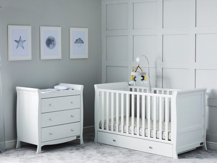 Snowdon Classic 2 PC Furniture Set - White | Ickle Bubba