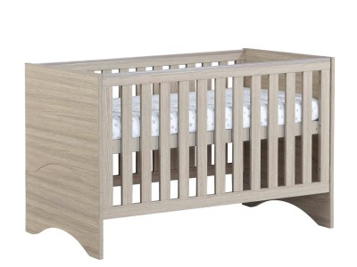 Babymore Veni Cot Bed – Oak | Baby Snooze