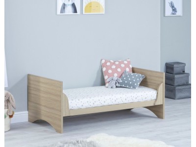 Babymore Veni Cot Bed – Oak | Baby Snooze