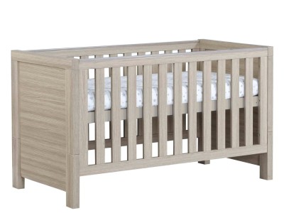 Babymore Luno Cot Bed – Oak | Baby Snooze