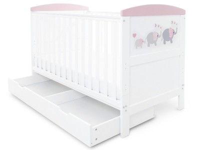 Coleby Style Cot Bed and Under Drawer | Ickle Bubba