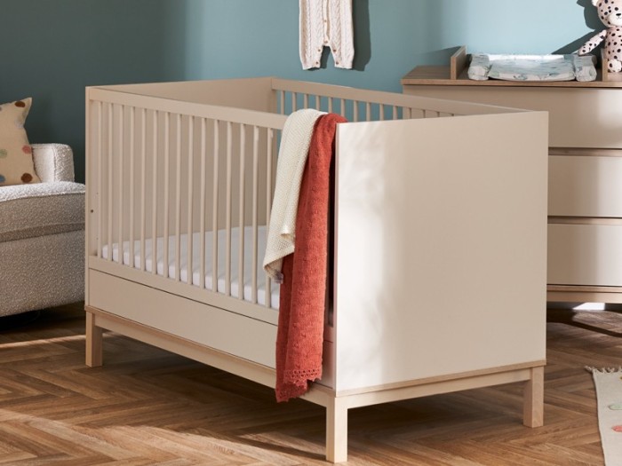 Obaby Astrid Cot Bed - Satin | Baby Snooze