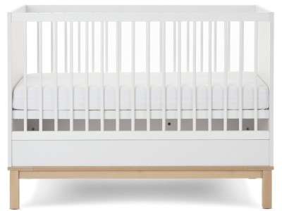 Obaby Astrid Mini Cot Bed - White | Baby Snooze