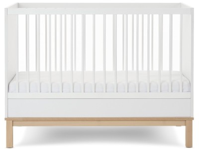 Obaby Astrid Mini Cot Bed - White | Baby Snooze