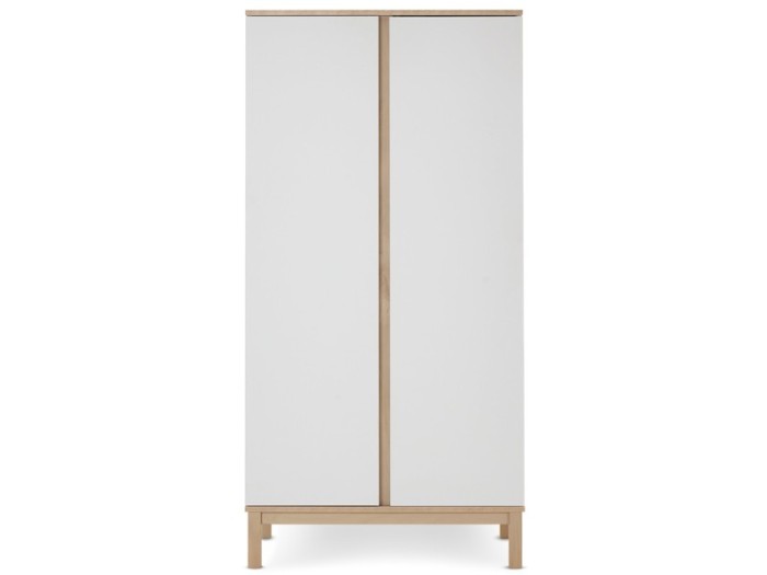 Obaby Astrid Double Wardrobe - White | Baby Snooze