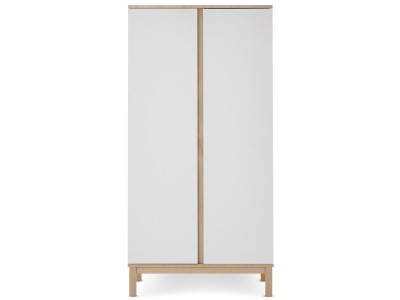 Obaby Astrid Double Wardrobe - White | Baby Snooze