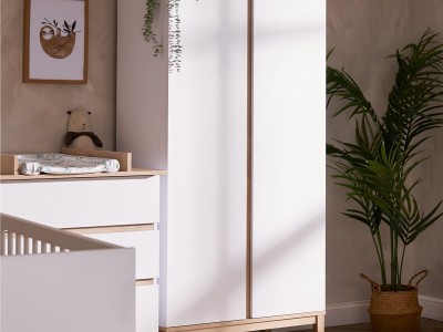 Obaby Astrid 3 Piece Room Set - White | Baby Snooze