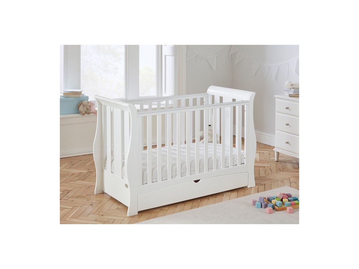 Lillian mini cot bed, toddler bed, sofa bed, day bed, White cot bed