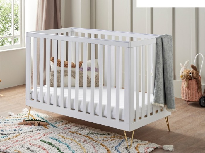 Babymore Kimi cot bed - White | Baby Snooze