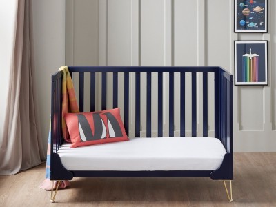 Babymore Kimi cot bed - Midnight | Baby Snooze