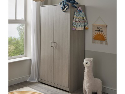 Babymore Caro Wardrobe - Grey Wash | Baby Snooze