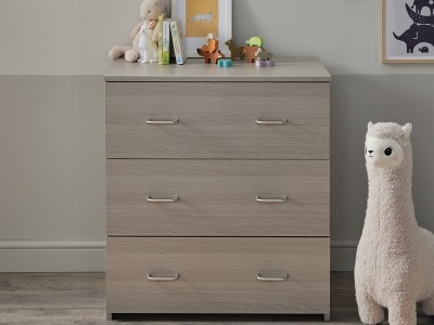 Babymore Caro Chest Changer - Grey Wash | Baby Snooze