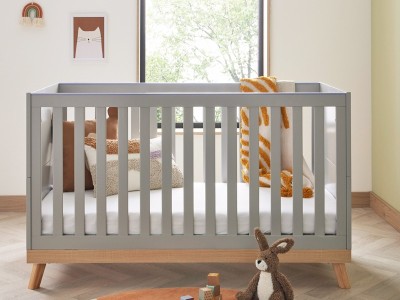 Babymore Mona 2 Piece Room Set - Grey | Baby Snooze