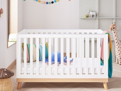 Babymore Mona 3 Piece Room Set - White | Baby Snooze