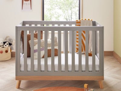 Babymore Mona Mini 3 Piece Room Set - Grey | Baby Snooze