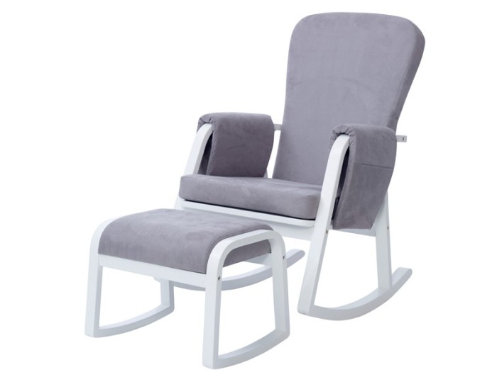 Ickle Bubba Dursley Rocking Chair and Stool | Baby Snooze