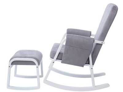 Ickle Bubba Dursley Rocking Chair and Stool | Baby Snooze