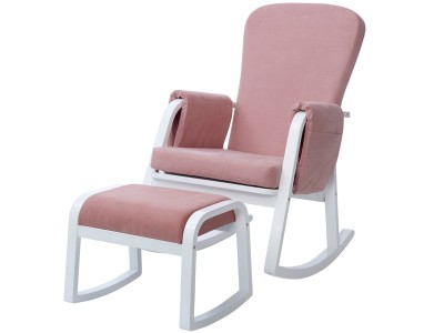 Ickle Bubba Dursley Rocking Chair and Stool | Baby Snooze