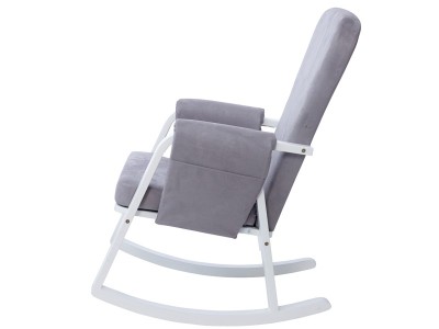 Ickle Bubba Dursley Rocker Chair - Pearl Grey | Baby Snooze