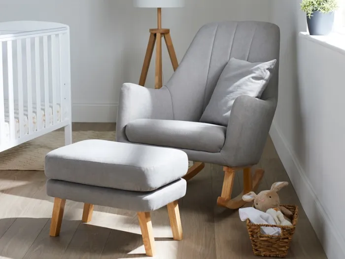 Ickle Bubba Eden Deluxe Nursery Chair and Stool