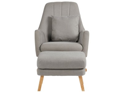 Ickle Bubba Eden Deluxe Nursery Chair and Stool | Baby Snooze