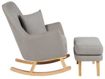 Ickle Bubba Eden Deluxe Nursery Chair and Stool | Baby Snooze