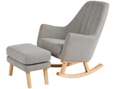 Ickle Bubba Eden Deluxe Nursery Chair and Stool | Baby Snooze