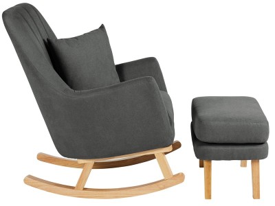 Ickle Bubba Eden Deluxe Nursery Chair and Stool | Baby Snooze