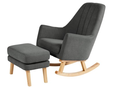 Ickle Bubba Eden Deluxe Nursery Chair and Stool | Baby Snooze